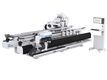 Door leaf processing machines